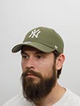 Бейсболка 47 BRAND арт. B-MVP17WBV-SW New York Yankees MLB (оливковый)